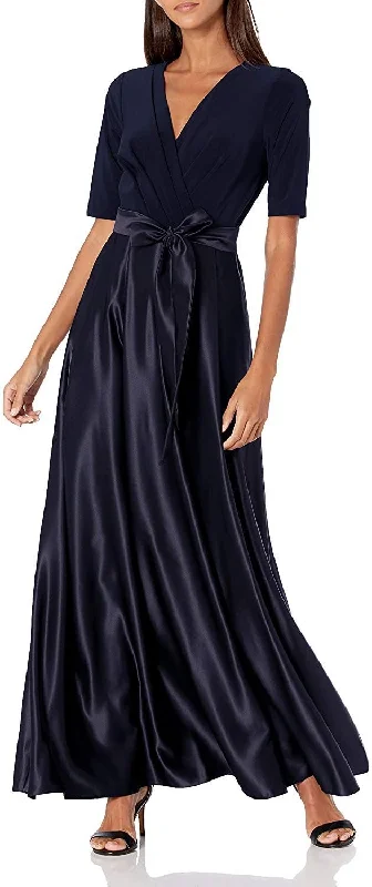 Party Dresses with Pleated Skirts and Lace Overlay for Ladies' Feminine and Timeless LookAlex Evenings AE82351525 Long Formal Dress Sale