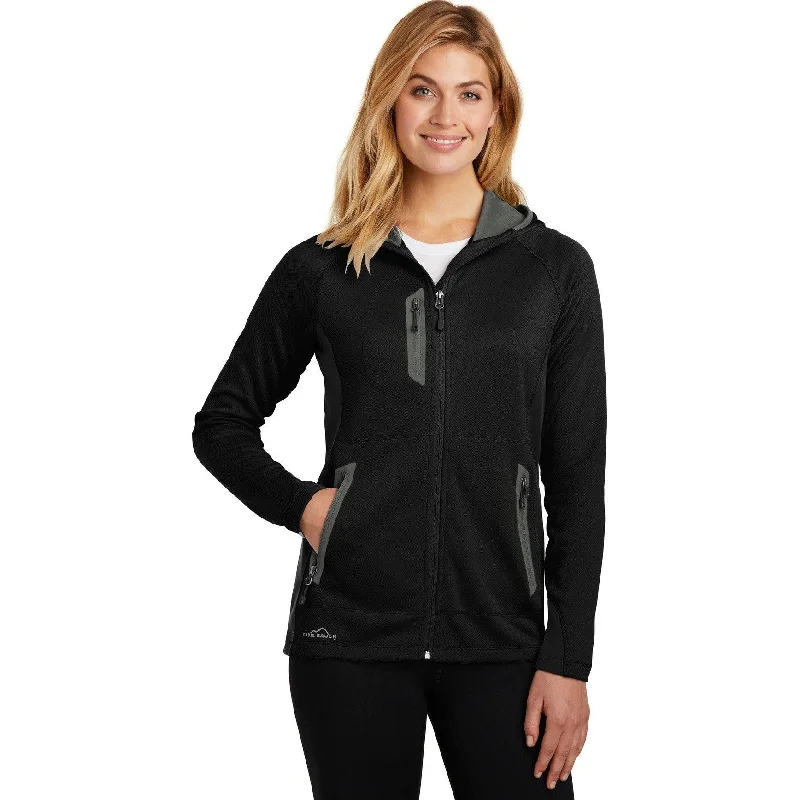 Corduroy jackets with a corduroy - trimmed pocket and a button - down front for a more traditional lookCLOSEOUT - Eddie Bauer Ladies Sport Hooded Full-Zip Fleece Jacket
