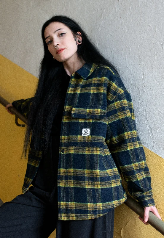 Military jackets with a leather - trimmed collar for a more rugged lookElement - Saskatch Check Lodge Check - Jacket