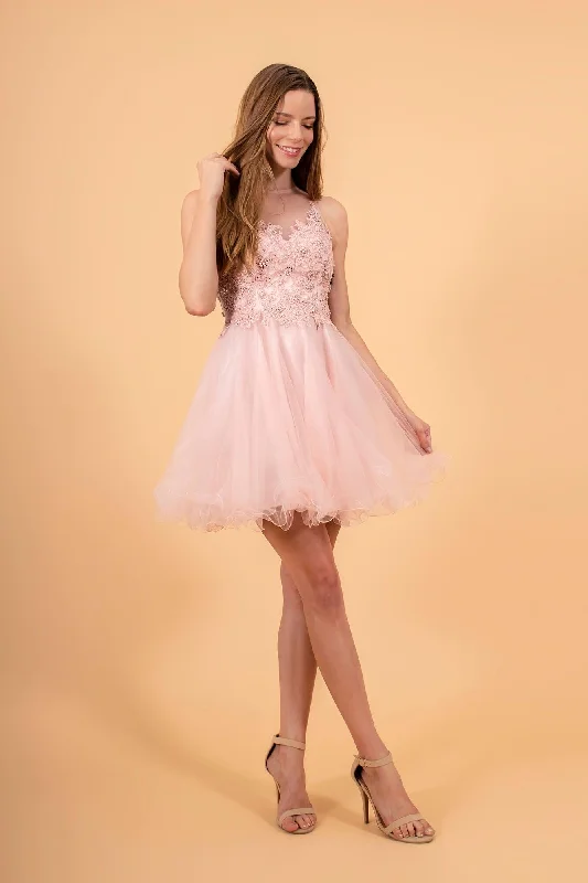 Wrap Style Party Dresses with Belt for Ladies' Comfortable and Stylish OutfitShort Prom Dress Formal Homecoming Wrap Style Party Dresses with Belt for Ladies' Comfortable and Stylish OutfitShort Prom Dress Formal Homecoming