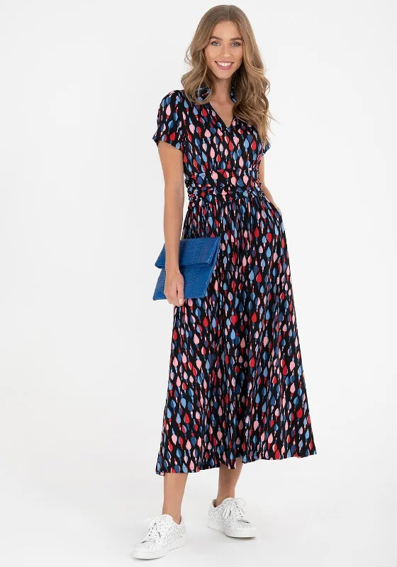 One Shoulder Party Dresses with Lace Overlay for Ladies' Sophisticated AppealJolie Moi Marbouk Abstract Pattern Print Maxi Dress, Navy Multi One Shoulder Party Dresses with Lace Overlay for Ladies' Sophisticated AppealJolie Moi Marbouk Abstract Pattern Print Maxi Dress, Navy Multi