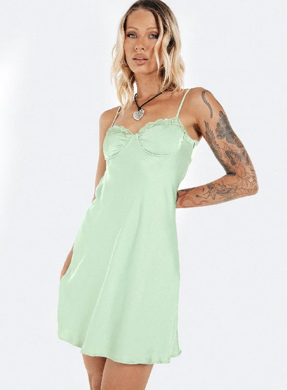 Party Dresses with Sheer Panels and Sequined Trim for Ladies' Sultry and Sparkly LookMoniz Mini Dress Sage Tall Party Dresses with Sheer Panels and Sequined Trim for Ladies' Sultry and Sparkly LookMoniz Mini Dress Sage Tall