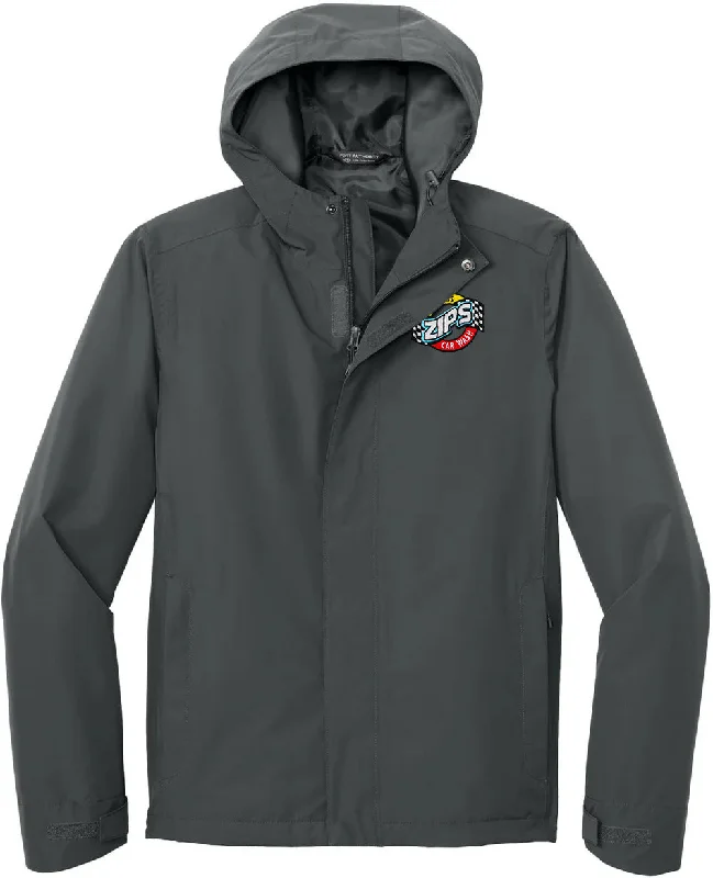 Long wool coats with a fur - lined collar for extra warmthPort Authority C-FREE Rain Jacket