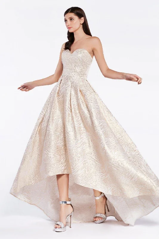 Party Dresses with Ruffled Sleeveless Top and Sequined Bodice and Tulle Skirt and Beaded Waistband for Ladies' Dramatic and Glamorous LookCinderella Divine CD5134 Strapless Long Prom Dress Evening Gown Party Dresses with Ruffled Sleeveless Top and Sequined Bodice and Tulle Skirt and Beaded Waistband for Ladies' Dramatic and Glamorous LookCinderella Divine CD5134 Strapless Long Prom Dress Evening Gown
