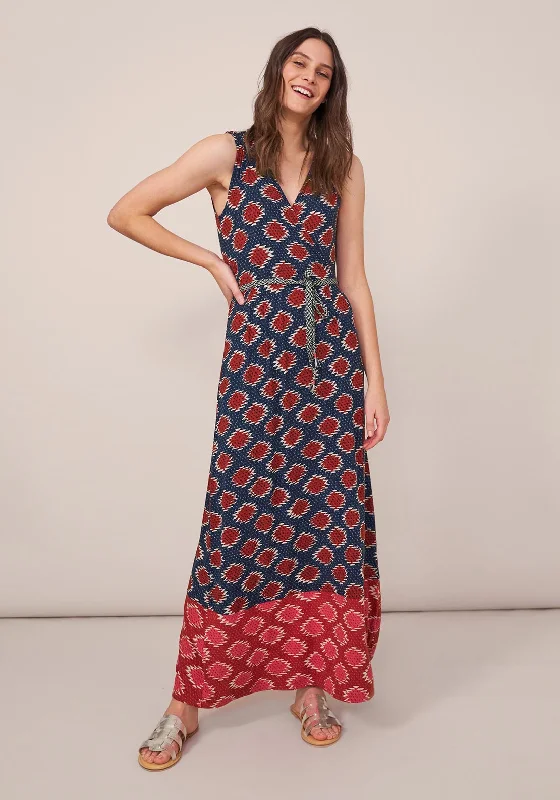 Plus Size Sequined Maxi Party Dresses for Curvy LadiesWhite Stuff Avery Eco Vero Wrap Maxi Dress, Navy Multi Plus Size Sequined Maxi Party Dresses for Curvy LadiesWhite Stuff Avery Eco Vero Wrap Maxi Dress, Navy Multi