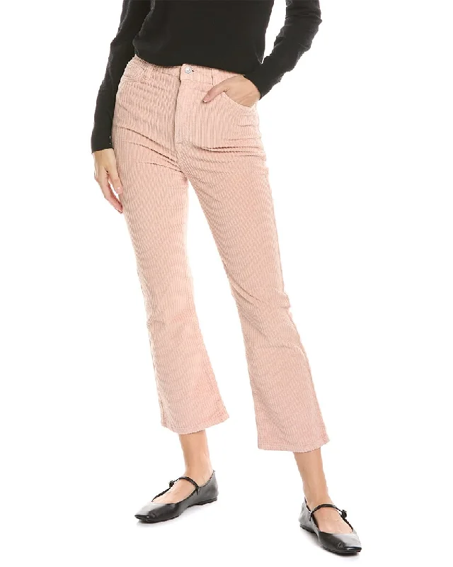 Button - fly denim jeans in a traditional Western style7 For All Mankind Cameo Rose Ultra High-Rise Corduroy Slim Kick Jean