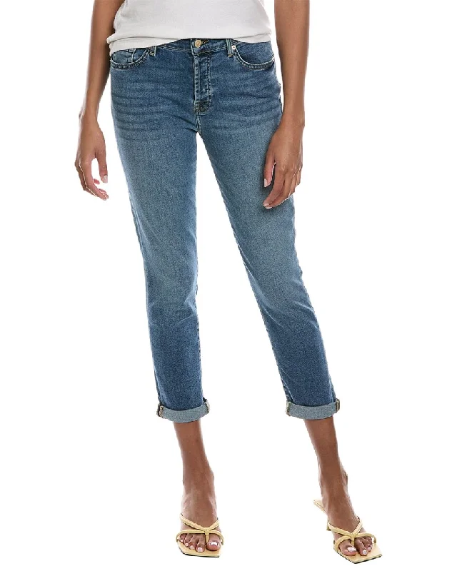 Denim jeans for a dance party to show off your moves7 For All Mankind Josefina Felicity Feminine Boyfriend Jean