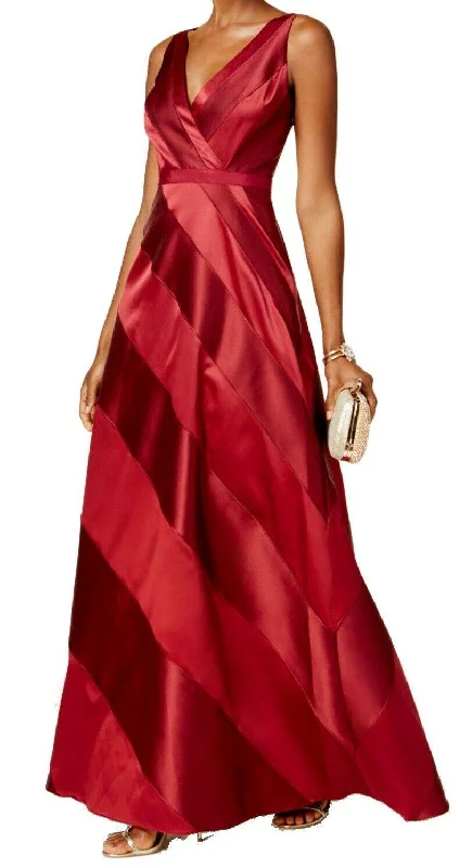 Halter Neck Party Dresses with Ruffled Hem for Ladies' Summer CelebrationsAdrianna Papell AP1E201686 Banded Mikado Charmeuse Dress Cranberry Halter Neck Party Dresses with Ruffled Hem for Ladies' Summer CelebrationsAdrianna Papell AP1E201686 Banded Mikado Charmeuse Dress Cranberry