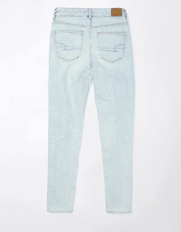 Denim jeans suitable for office - appropriate casual wear with a professional lookAE Strigid Mom Jean