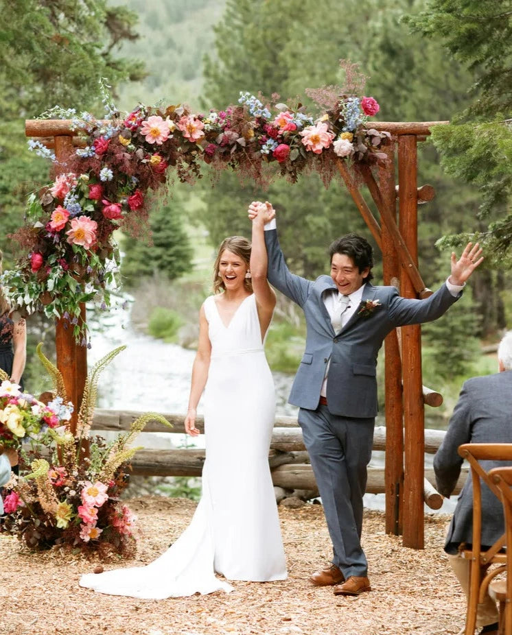 Long Sleeve Wedding Dresses with Pearl Buttons for a Classic AppealAlyssa Kristin Maven Long Sleeve Wedding Dresses with Pearl Buttons for a Classic AppealAlyssa Kristin Maven