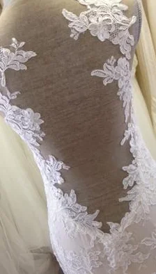 Gothic Style Wedding Dresses with Black Lace for a Mysterious AppealAmsale Nicole
