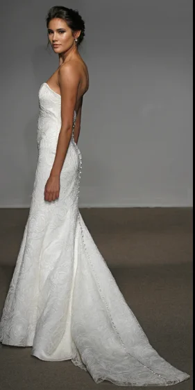 Printed Wedding Dresses with Floral Patterns and Satin Sash for a Romantic LookAnna Maier Alberta Printed Wedding Dresses with Floral Patterns and Satin Sash for a Romantic LookAnna Maier Alberta