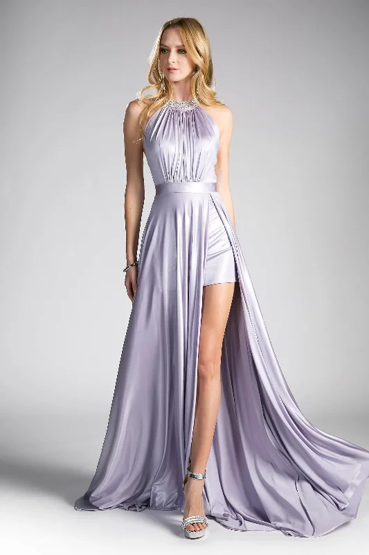 Party Dresses with Tulle Overlay and Beaded Bodice and High Low Hem for Ladies' Dramatic and Graceful LookCinderella Divine CE0008 Long Formal Halter Prom Dress Evening Gown Party Dresses with Tulle Overlay and Beaded Bodice and High Low Hem for Ladies' Dramatic and Graceful LookCinderella Divine CE0008 Long Formal Halter Prom Dress Evening Gown