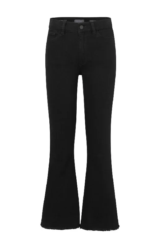 Designer - brand denim jeans with a high - end label and quality craftsmanshipBridget Bootcut High Rise Crop Jeans In Henderson