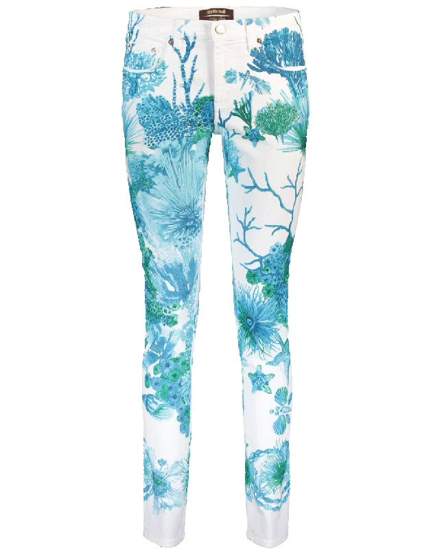 Denim jeans for a horse - riding session for a practical and stylish lookCoral Reef Jean