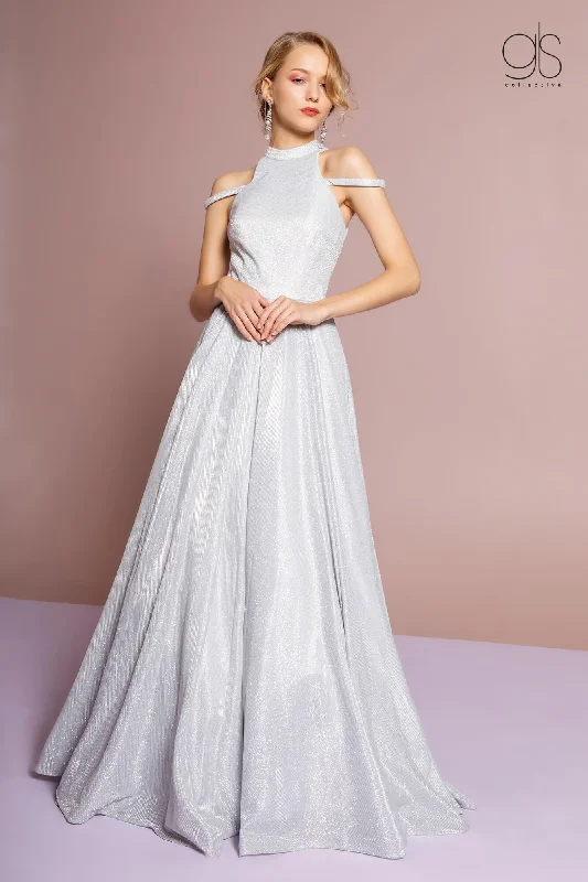 Party Dresses with Satin and Lace Trimmed Neckline and Ruffled Sleeves for Ladies' Sophisticated and Girly LookProm Long Formal Evening Dress Party Dresses with Satin and Lace Trimmed Neckline and Ruffled Sleeves for Ladies' Sophisticated and Girly LookProm Long Formal Evening Dress