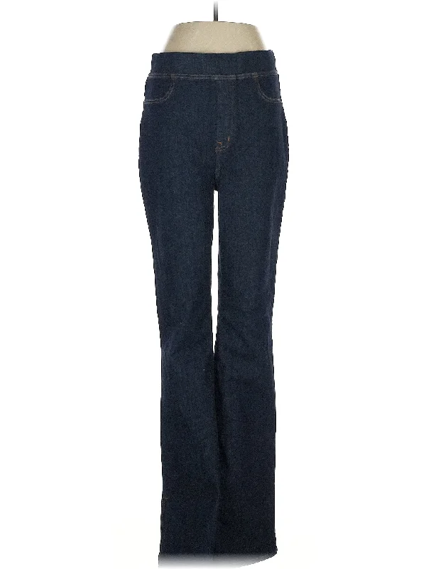 Celebrity - endorsed denim jeans popularized by famous personalitiesHigh-Rise Bootleg Jeans