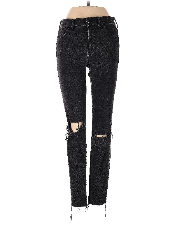 Plus size skinny fit stretch denim jeans for a flattering silhouetteHigh-Rise Skinny Jeans