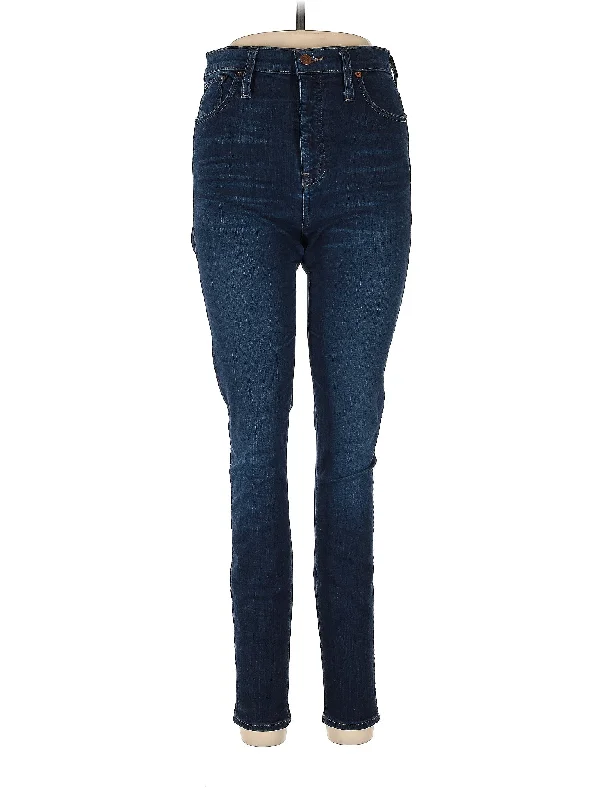 Denim jeans for a horse - riding session for a practical and stylish lookHigh-Rise Skinny Jeans in Dark Wash