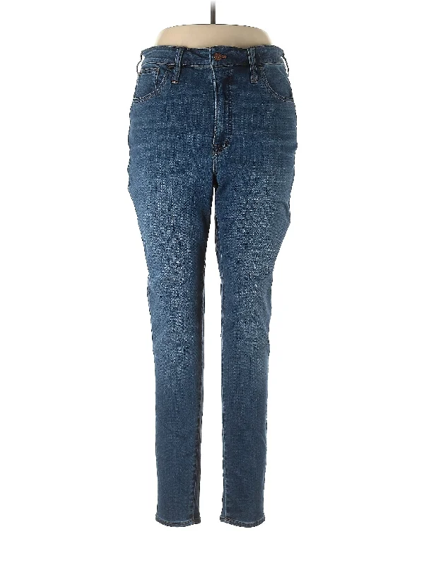 Denim jeans for a water sports activity like kayaking or stand - up paddleboardingHigh-Rise Skinny Jeans in Medium Wash