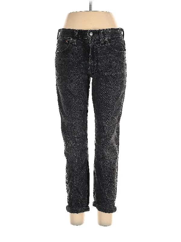 Denim jeans for a movie night with a cozy sweater or jacketHigh-Rise Straight-leg Jeans