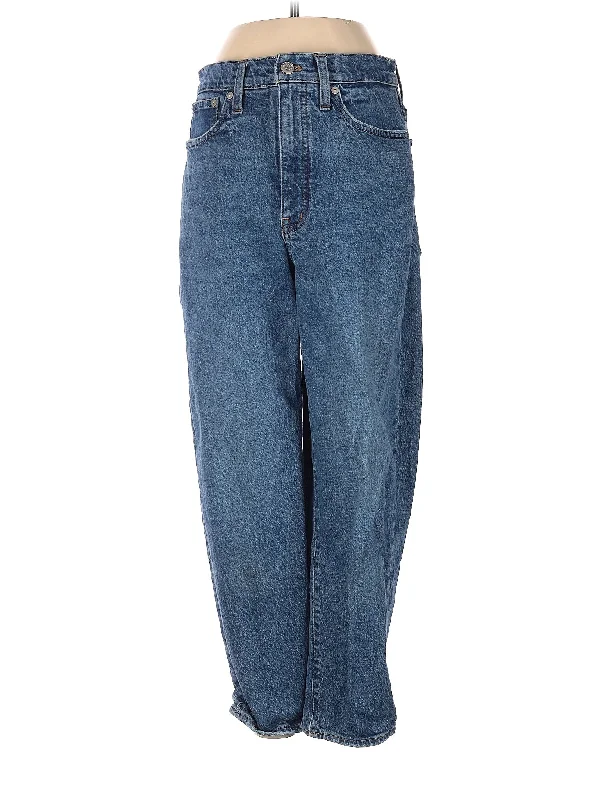 Denim jeans for evening events when paired with the right top and accessories for a stylish lookHigh-Rise Wide-leg Jeans in Medium Wash