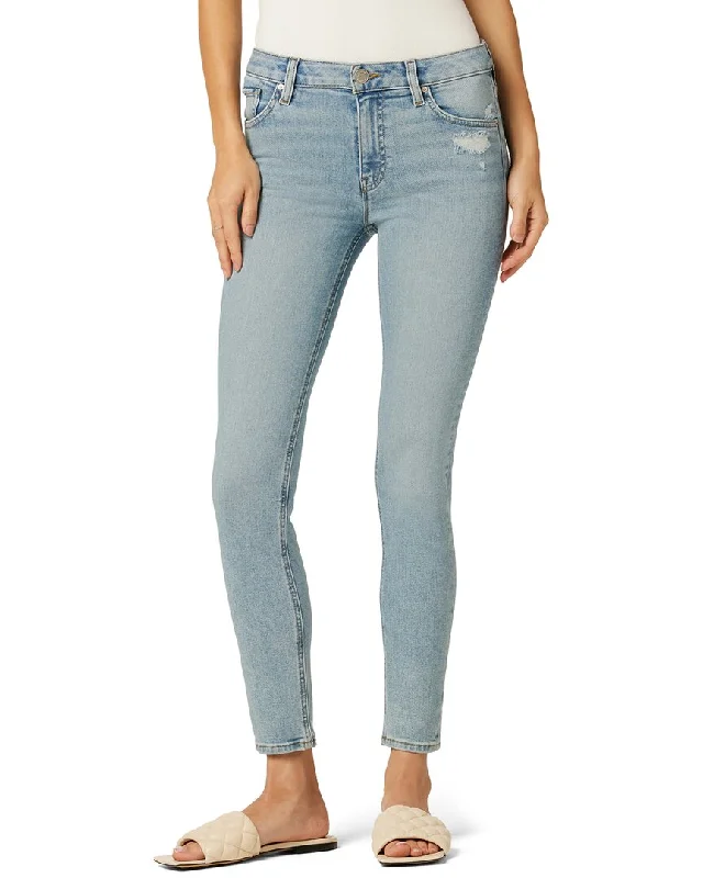Denim jeans for a minimalist wardrobe as a versatile stapleHUDSON Jeans Collin High-Rise Skinny Ankle Tropics Jean Denim jeans for a minimalist wardrobe as a versatile stapleHUDSON Jeans Collin High-Rise Skinny Ankle Tropics Jean