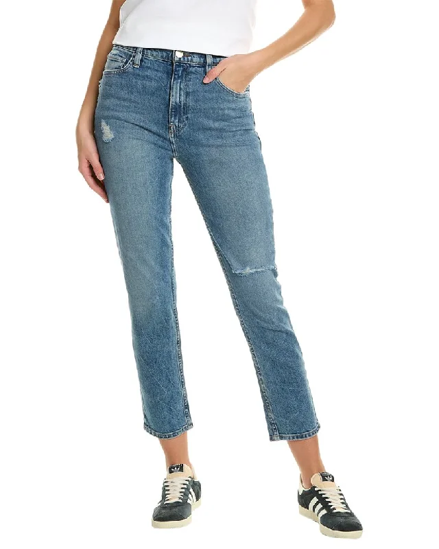 Denim jeans for a job interview in a creative or casual - dress - code fieldHUDSON Jeans Harlow Ultra High-Rise Nebula Cigarette Ankle Jean Denim jeans for a job interview in a creative or casual - dress - code fieldHUDSON Jeans Harlow Ultra High-Rise Nebula Cigarette Ankle Jean