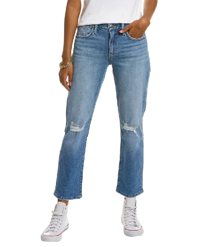 Denim jeans for a camping adventure to withstand the elementsJOE'S Jeans Lara Mid-Rise Derval Straight Ankle Jean Denim jeans for a camping adventure to withstand the elementsJOE'S Jeans Lara Mid-Rise Derval Straight Ankle Jean