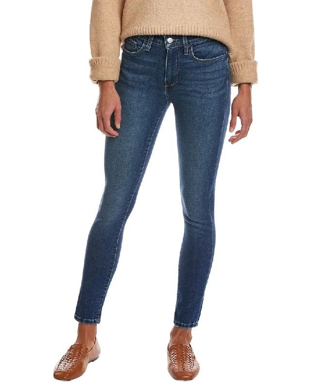 Denim jeans with a hidden - pocket design for storing valuablesJOE'S Jeans Orchid Skinny Ankle Jean