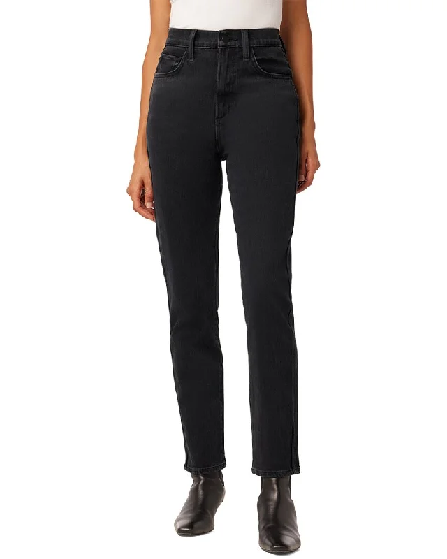 Back - pocket - embroidered denim jeans with intricate designs for a decorative detailJOE'S Jeans The Raine Alias Ankle Straight Leg Jean