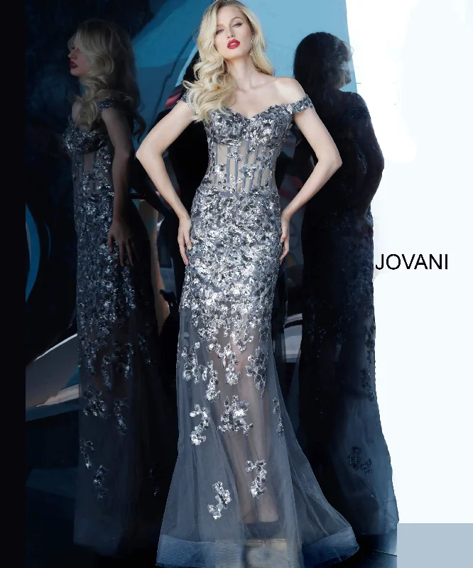 Strapless Party Dresses with Beaded Bodice for Ladies' Special OccasionsJovani 1209 Bodice Illusion Long Prom Dress Strapless Party Dresses with Beaded Bodice for Ladies' Special OccasionsJovani 1209 Bodice Illusion Long Prom Dress