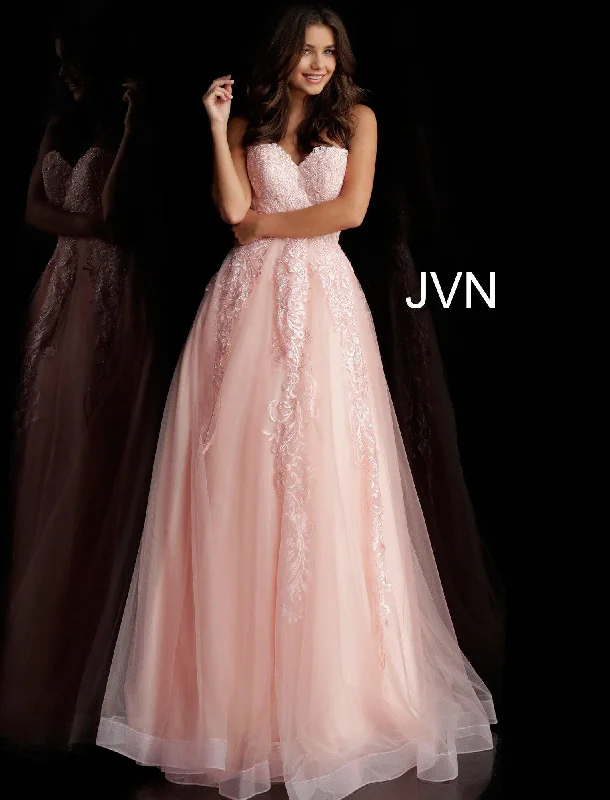 Party Dresses with Tulle Overlay and Beaded Bodice and High Low Hem for Ladies' Dramatic and Graceful LookJovani Long Prom Dress Sale Party Dresses with Tulle Overlay and Beaded Bodice and High Low Hem for Ladies' Dramatic and Graceful LookJovani Long Prom Dress Sale