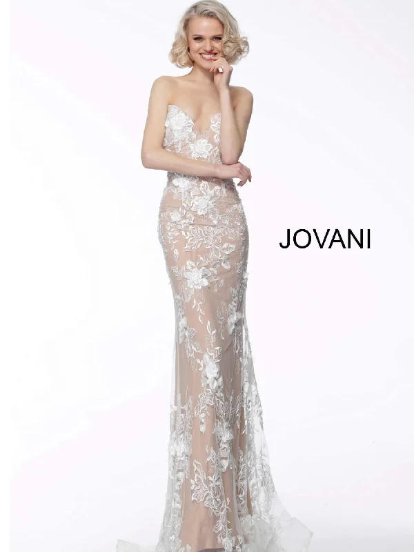 Party Dresses with Pleated Tulle Skirt and Sequined Geometric Shapes for Ladies' Princess and Modern LookJovani 64031 Sexy Formal Prom Long Dress Party Dresses with Pleated Tulle Skirt and Sequined Geometric Shapes for Ladies' Princess and Modern LookJovani 64031 Sexy Formal Prom Long Dress