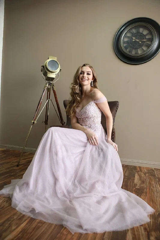 Party Dresses with Embroidered Tribal Patterns and Satin Sash and Beaded Waistband for Ladies' Cultural and Glamorous LookLong Prom Evening Gown Light Mauve
