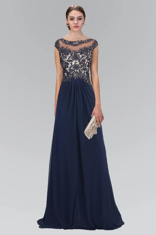 Gothic Style Party Dresses with Lace Trim for Ladies' Halloween PartiesLong Prom Dress Formal Evening Gown