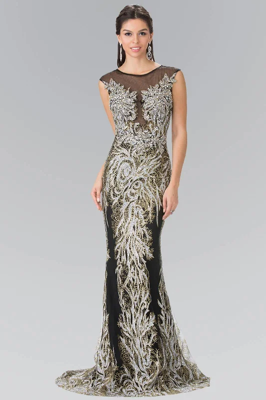Lace Trimmed Party Dresses with Bow Back for Ladies' Dainty and Feminine LookLong Formal Beaded Bodice Evening Prom Dress Lace Trimmed Party Dresses with Bow Back for Ladies' Dainty and Feminine LookLong Formal Beaded Bodice Evening Prom Dress