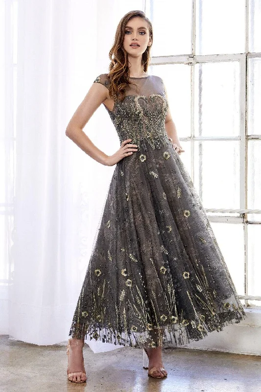 Party Dresses with Sheer Panels and Beaded Trim and Embroidered Paisley Patterns for Ladies' Sultry and Exotic LookAndrea & Leo CDA0981 Long Formal Dress Prom Party Dresses with Sheer Panels and Beaded Trim and Embroidered Paisley Patterns for Ladies' Sultry and Exotic LookAndrea & Leo CDA0981 Long Formal Dress Prom