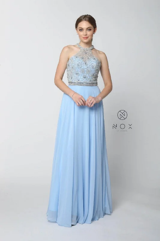 Party Dresses with Sheer Sleeve and Sequined Cuffs and Bow at the Waist and Embroidered Skirt for Ladies' Elegant and Intricate LookLong High Neck Jeweled Prom Dress Party Dresses with Sheer Sleeve and Sequined Cuffs and Bow at the Waist and Embroidered Skirt for Ladies' Elegant and Intricate LookLong High Neck Jeweled Prom Dress