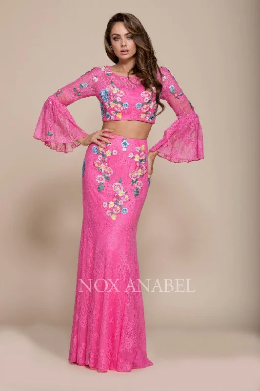 Plus Size Sequined Maxi Party Dresses for Curvy LadiesLong Floral Two Piece Bell Sleeve Prom Dress Evening Gown Plus Size Sequined Maxi Party Dresses for Curvy LadiesLong Floral Two Piece Bell Sleeve Prom Dress Evening Gown