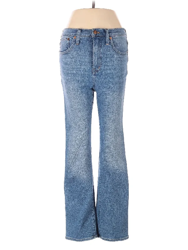 Denim jeans for a beach vacation when paired with a swimsuit cover - upLow-Rise Bootleg Jeans in Light Wash Denim jeans for a beach vacation when paired with a swimsuit cover - upLow-Rise Bootleg Jeans in Light Wash