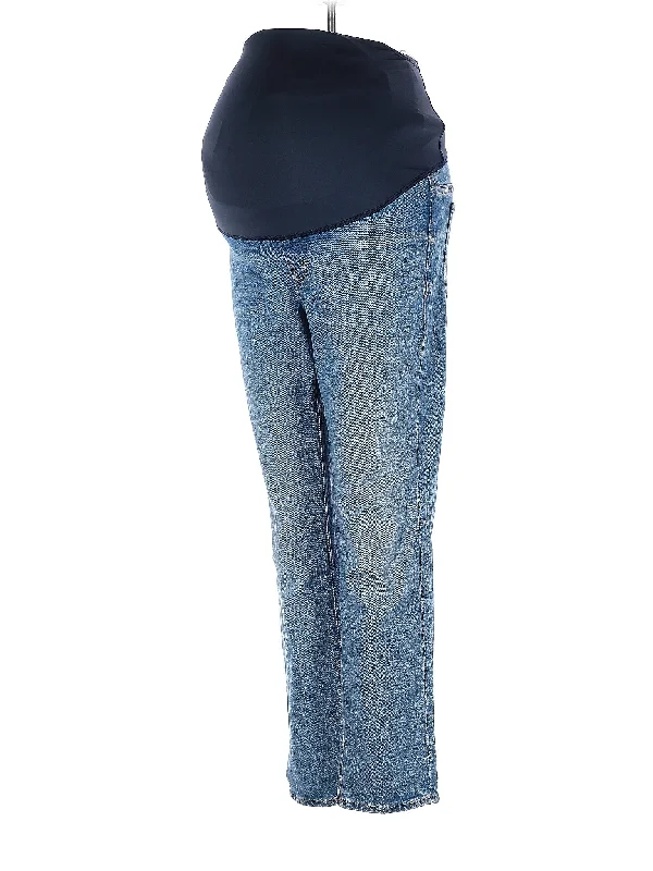 Quick - drying denim jeans for outdoor activities and travelLow-Rise Straight-leg Jeans