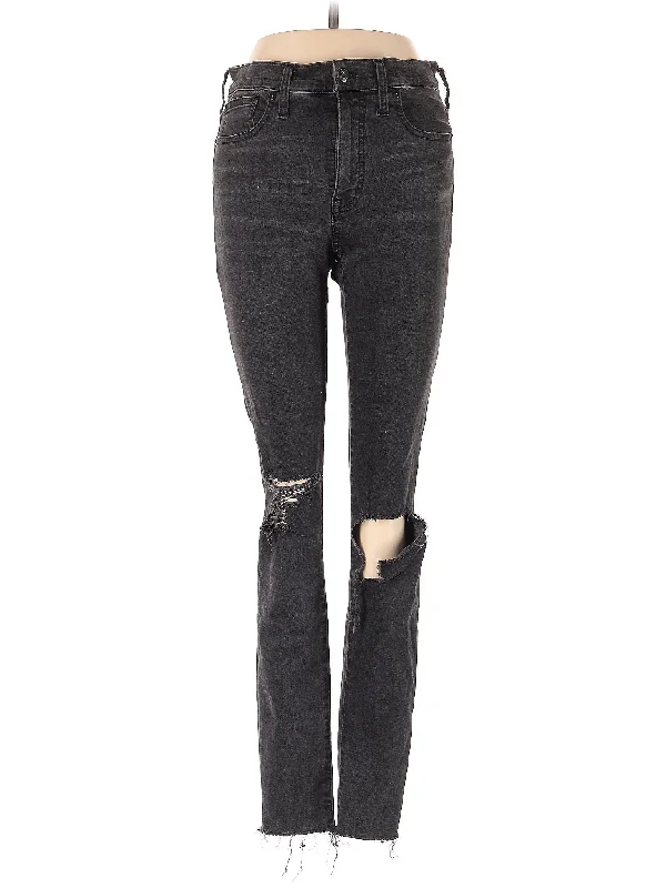 Denim jeans for a DIY project for a comfortable work outfitMid-Rise Bootleg Jeans