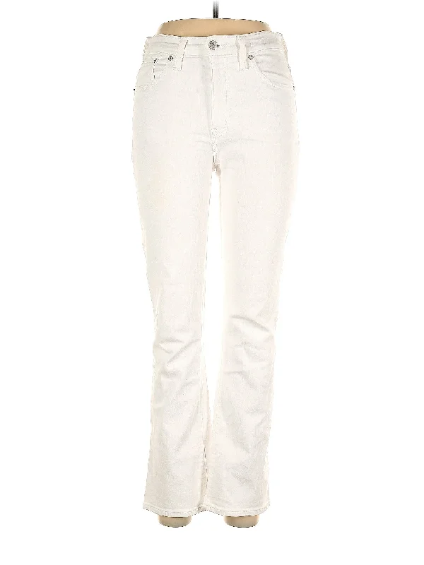 Denim jeans for tall women with extra - long inseams for a proper lengthMid-Rise Bootleg Jeans