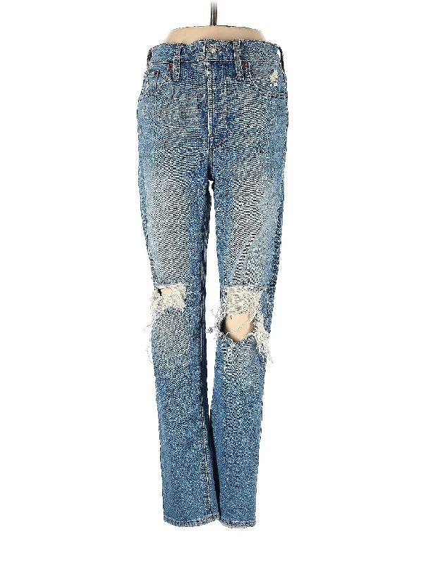 Denim jeans for a gym session if they have sufficient stretch for movementMid-Rise Boyjeans Jeans
