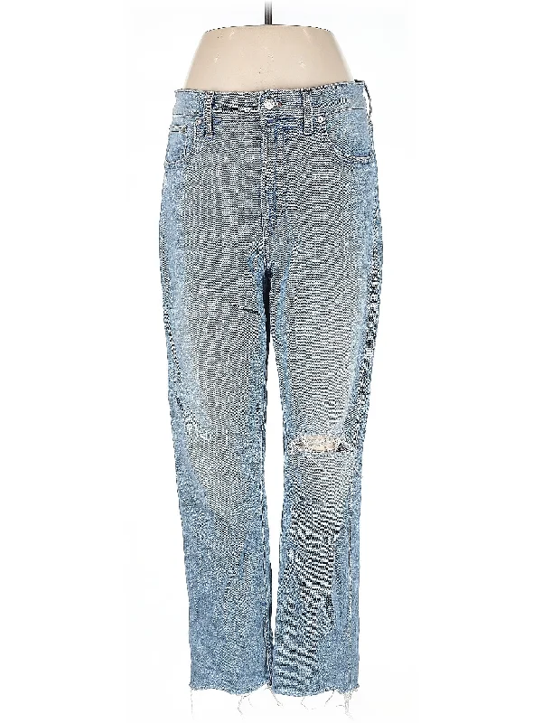 Designer - brand denim jeans with a high - end label and quality craftsmanshipMid-Rise Boyjeans Jeans