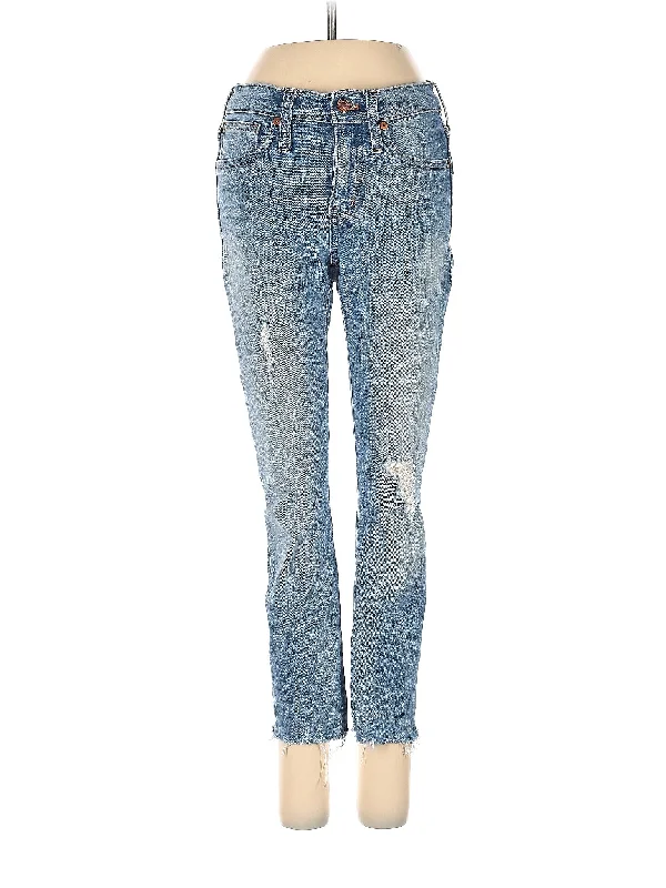 Thermal - lined denim jeans for warmth in cold weatherMid-Rise Boyjeans Jeans
