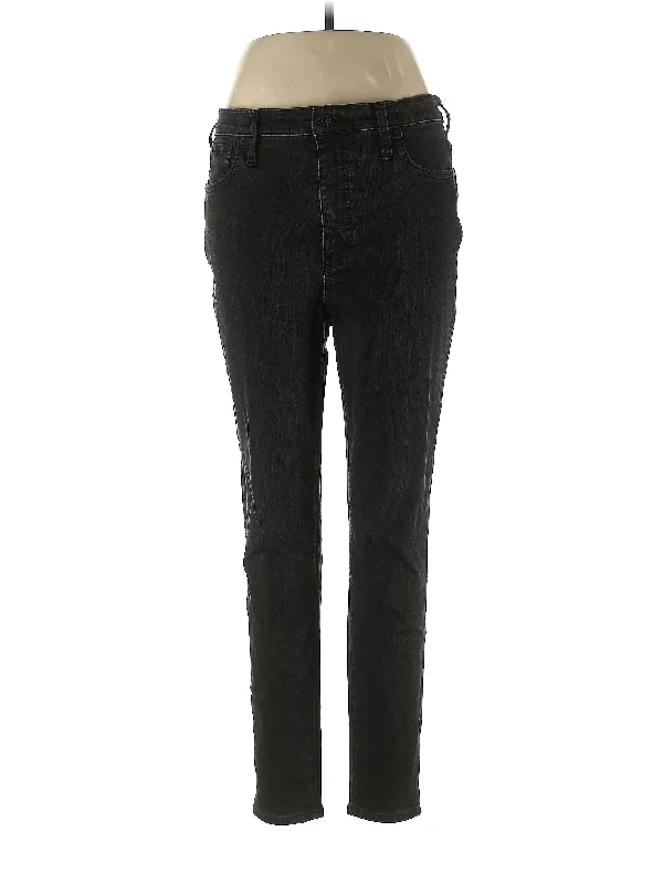 Back - pocket - embroidered denim jeans with intricate designs for a decorative detailMid-Rise Skinny Jeans