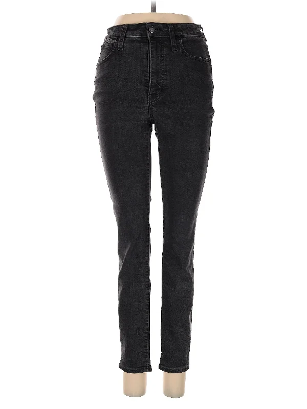 Denim jeans for a bohemian - themed outfit with flowy tops and ethnic accessoriesMid-Rise Skinny Jeans