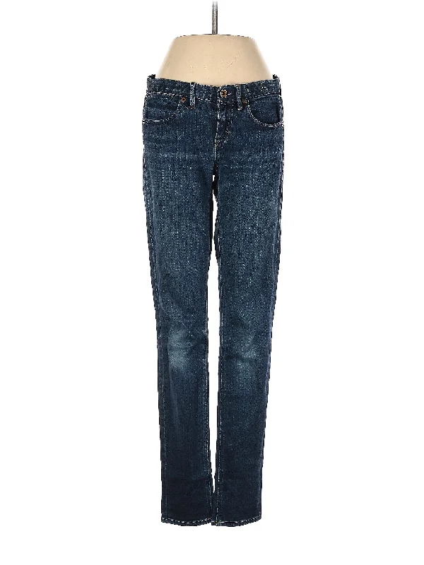 Designer - brand denim jeans with a high - end label and quality craftsmanshipMid-Rise Skinny Jeans in Dark Wash